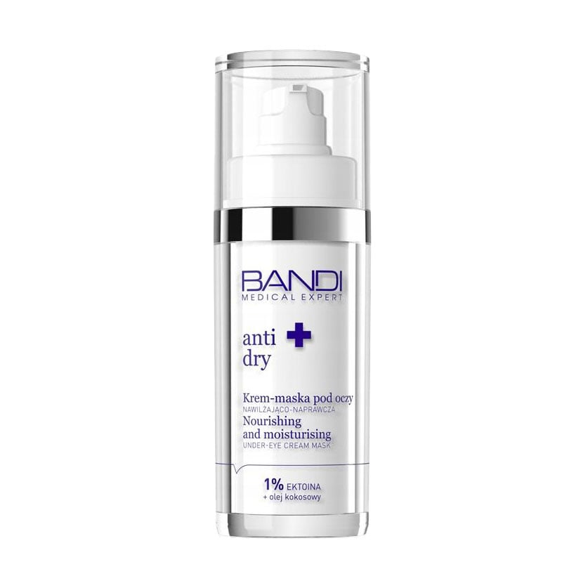 Зволожувальний крем-маска для шкіри наволо очей Bandi Medical Expert Anti Dry Under-Eye Cream Mask, 30 мл
